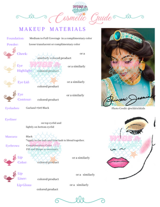 Princess Inspired Cosmetic Guides | Party Princess | Cosplay