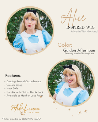 Alice Inspired Wig | Alice In Wonderland