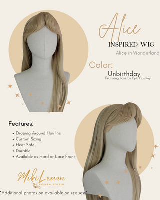 Alice Inspired Wig | Alice In Wonderland
