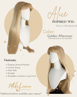 Alice Inspired Wig | Alice In Wonderland