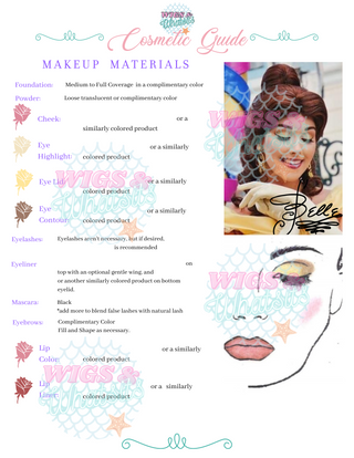 Princess Inspired Cosmetic Guides | Party Princess | Cosplay