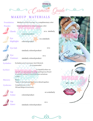 Princess Inspired Cosmetic Guides | Party Princess | Cosplay