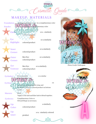 Princess Inspired Cosmetic Guides | Party Princess | Cosplay